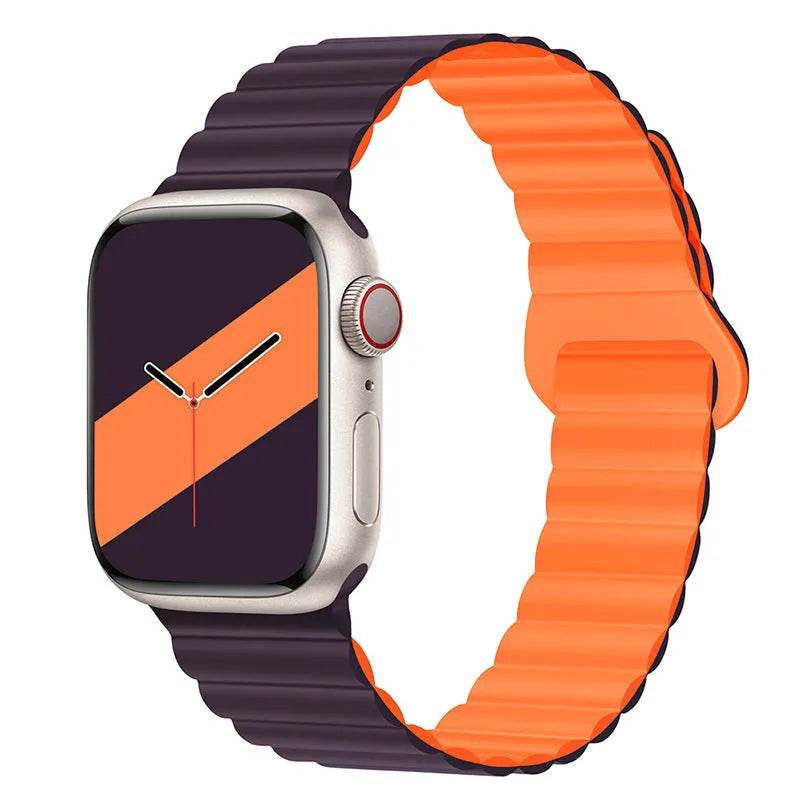 Band Silicone Magnetic Watch Strap - www.Shopthatapp.com