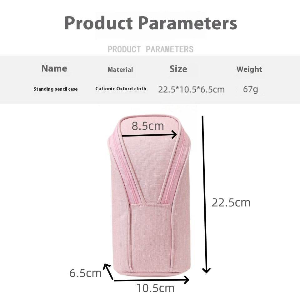 School Stationery Case Organizer Bag Pen Cute Pencil Pouch - www.Shopthatapp.com