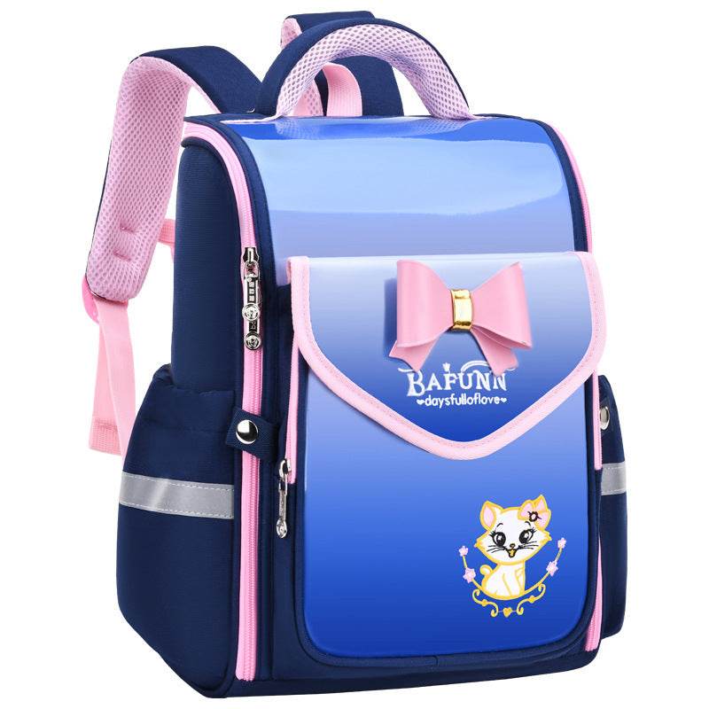Large Capacity Children Reduce Study Load Protection School Bag - www.Shopthatapp.com