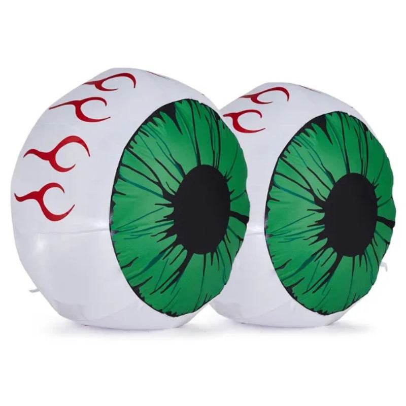 2 Packs Halloween Inflatables Large Set Of Lighted Eyes Decoration, 3FT Blow Ups Green Eyes For Yard, Inflatable Halloween Decor Outdoor With LEDs Party Supplies Blow Up Decoration For Indoor Outdoor - www.Shopthatapp.com