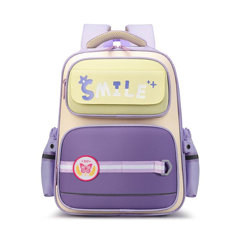 Children's Cartoon Letters British Style Schoolbag - www.Shopthatapp.com