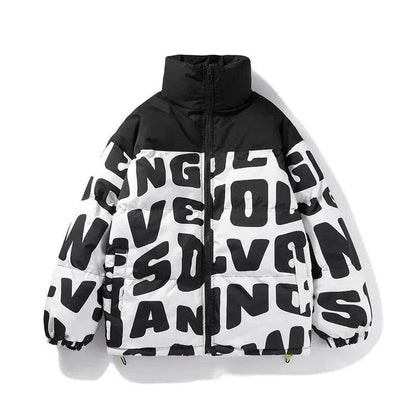 Unisex Teenagers Cotton Padded Hooded Winter Puffer Coat Jacket street style - www.Shopthatapp.com
