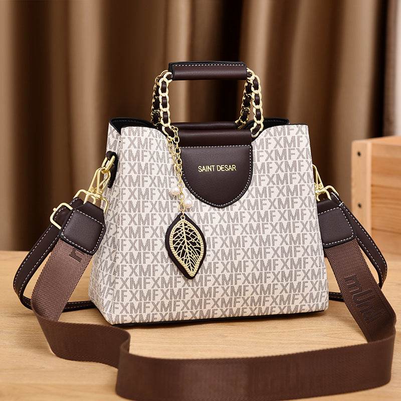 Women's Vintage Fashion Print Handbag - www.Shopthatapp.com
