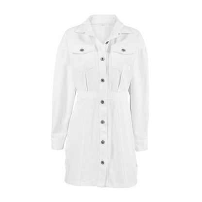 Cotton Waist – A-Line Mid Waist Short Skirt with Pockets - www.Shopthatapp.com