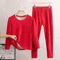 Men's Thermal Underwear Fleece-lined Double-sided Brushed Long John set - www.Shopthatapp.com