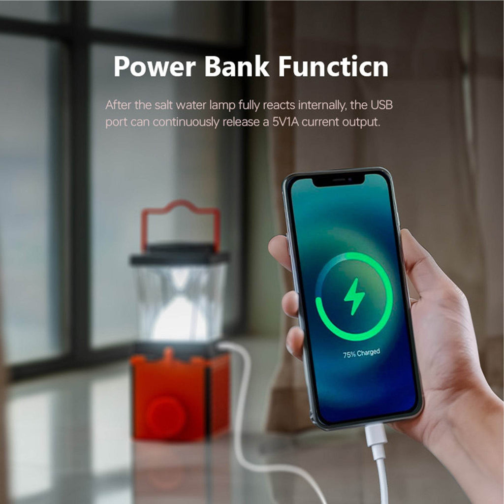 Multi-function Salty Water Camping Lantern - www.Shopthatapp.com