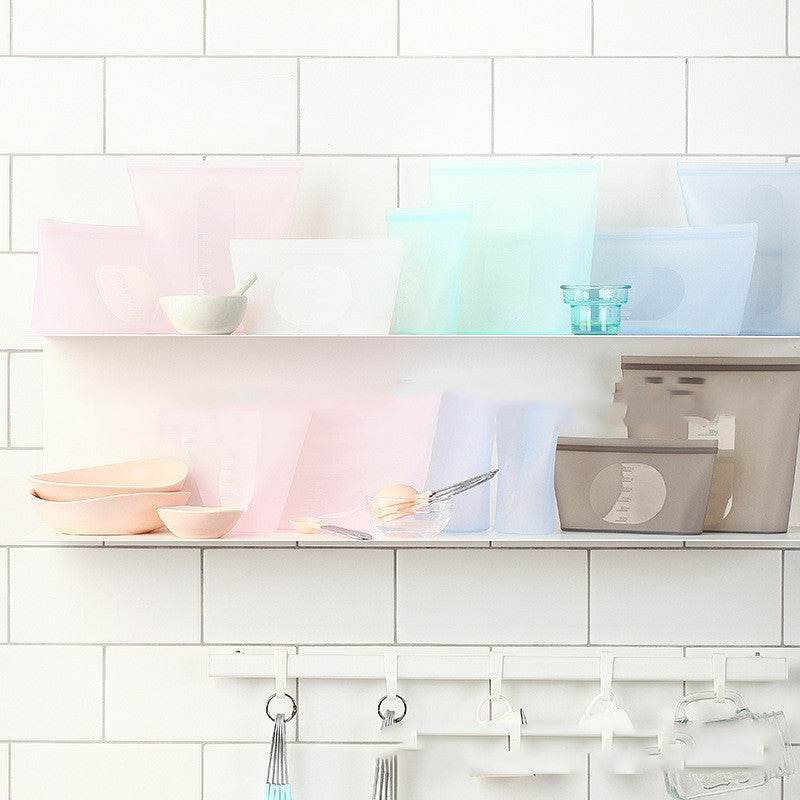 Silicone Refrigerator Food Storage Vacuum Seal Bag - www.Shopthatapp.com