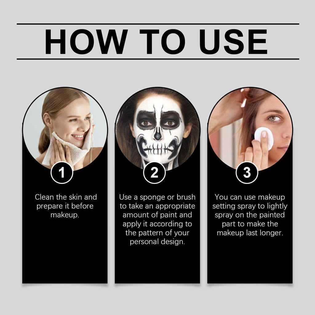 Halloween Face Colored Drawing Crayon Suit - www.Shopthatapp.com