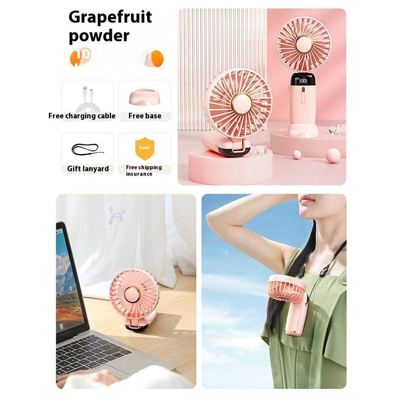 Handheld Usb Mini Portable Folding Aromatherapy Fan - www.Shopthatapp.com