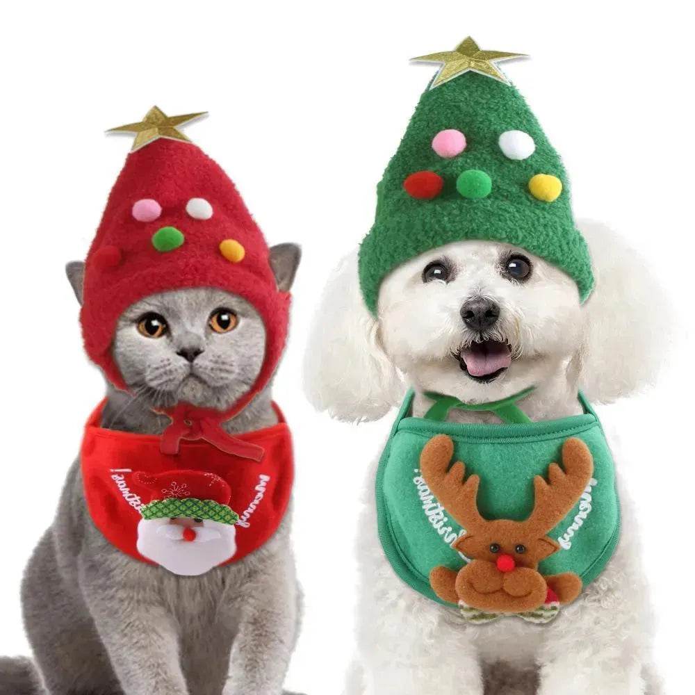 Pet Hat Christmas Tree Shape - www.Shopthatapp.com
