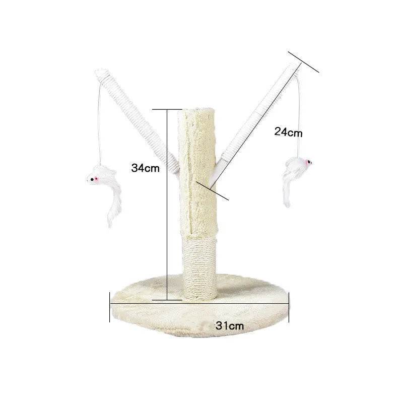 Cat Climbing Frame Litter Tree Integrated Grab - www.Shopthatapp.com