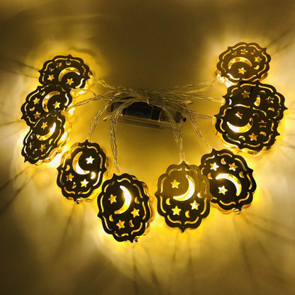 Ramadan Decoration For Diwali Festival Of Eurban Eid Mubarak String Light - www.Shopthatapp.com