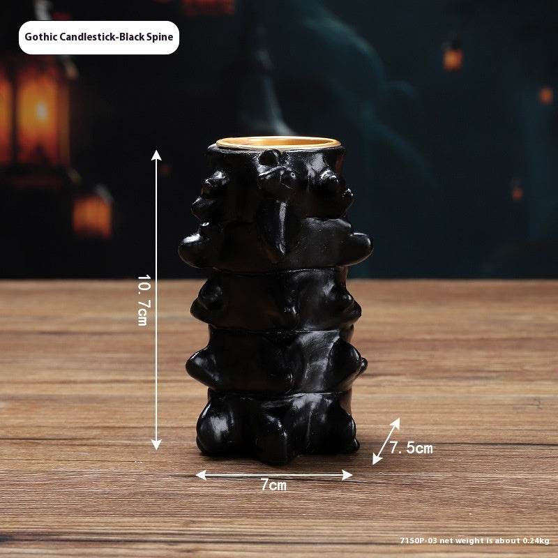 Halloween Heart Candlestick Decoration Horror Decoration Props - www.Shopthatapp.com