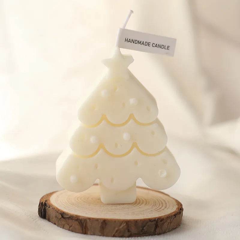 Christmas Tree Silicone Molds For DIY Christmas Creative Atmosphere Decoration Handmade Fragrant Candles - www.Shopthatapp.com