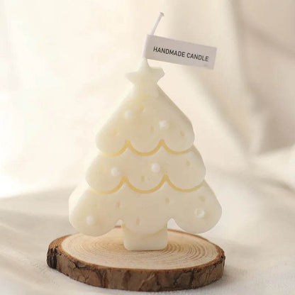 Christmas Tree Silicone Molds For DIY Christmas Creative Atmosphere Decoration Handmade Fragrant Candles - www.Shopthatapp.com