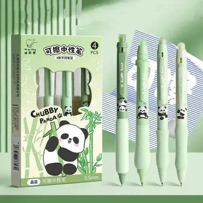 Cartoon Chubby Panda Erasable Pen for School Children - www.Shopthatapp.com