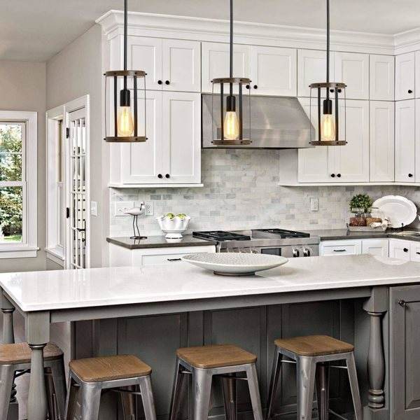 Vintage Rural Lightweight Metal Cage Pendant Light, Excluding Light Bulbs - www.Shopthatapp.com