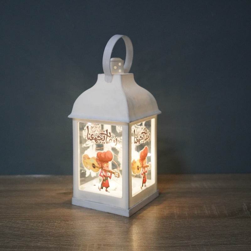 Wind Lantern Plastic Decoration For Eid Mubarak Ornament - www.Shopthatapp.com