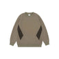 Retro plain Round Neck Pullover Sweater top For Men - www.Shopthatapp.com