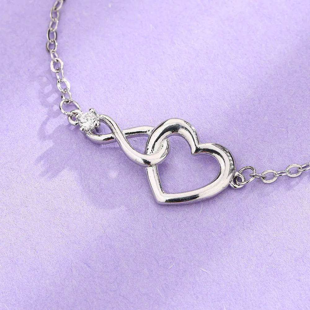 Heart-shape Bracelet Fashion Jewelry Versatile Love Bracelet Gift For Girlfriend Valentine's Day - www.Shopthatapp.com