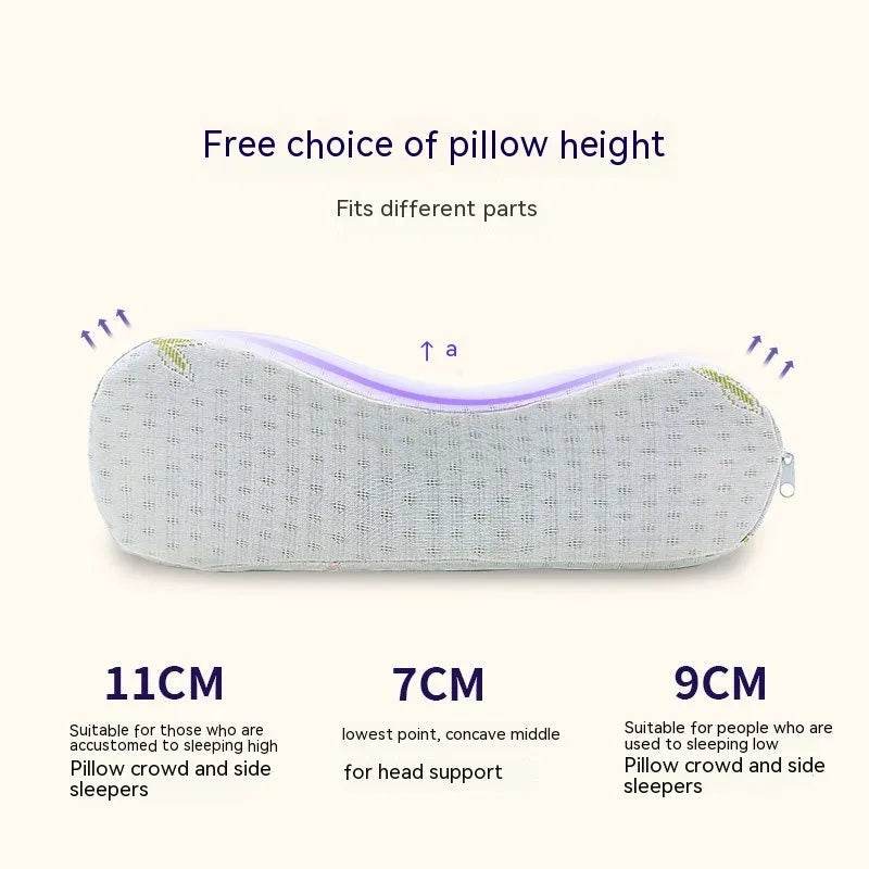 Memory Pillow Slow Rebound Wave Neck Protector - www.Shopthatapp.com