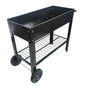 Rolling Mobile Raised Garden Bed Cart Planter Garden Bed Cart - www.Shopthatapp.com