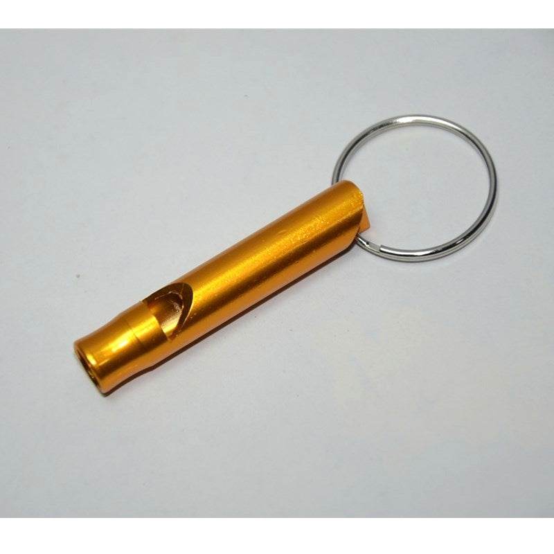 Outdoor Portable And Simple Aluminum Alloy Rescuing Whistle - www.Shopthatapp.com