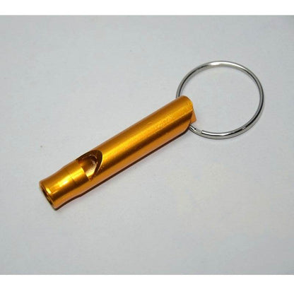 Outdoor Portable And Simple Aluminum Alloy Rescuing Whistle - www.Shopthatapp.com