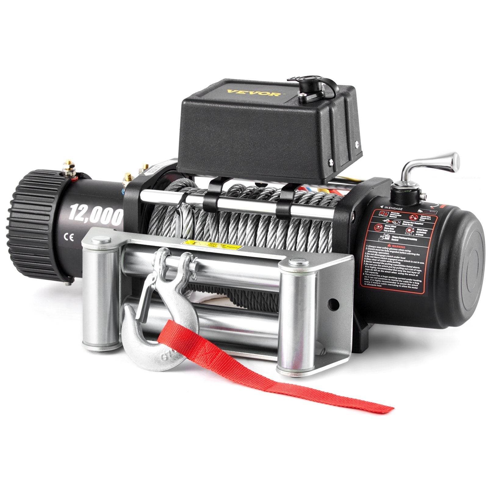 VEVOR Jeep winch UTV ATV Truck Winch heavy duty Pulling Lifter - www.Shopthatapp.com