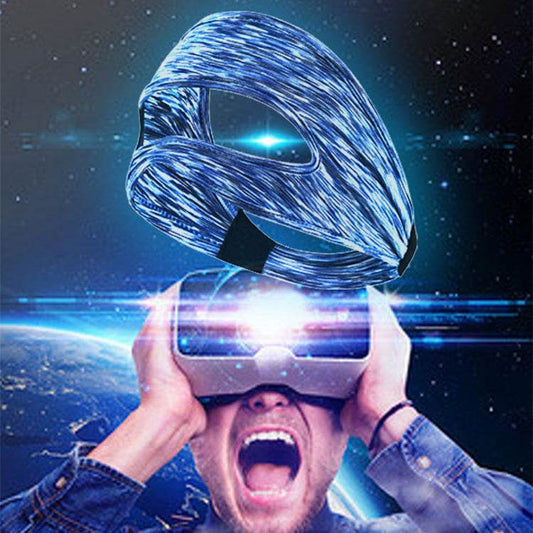 VR Glasses Headset Accessories Virtual Reality Breathable Sweatband Head Cover VR Eye Mask - www.Shopthatapp.com