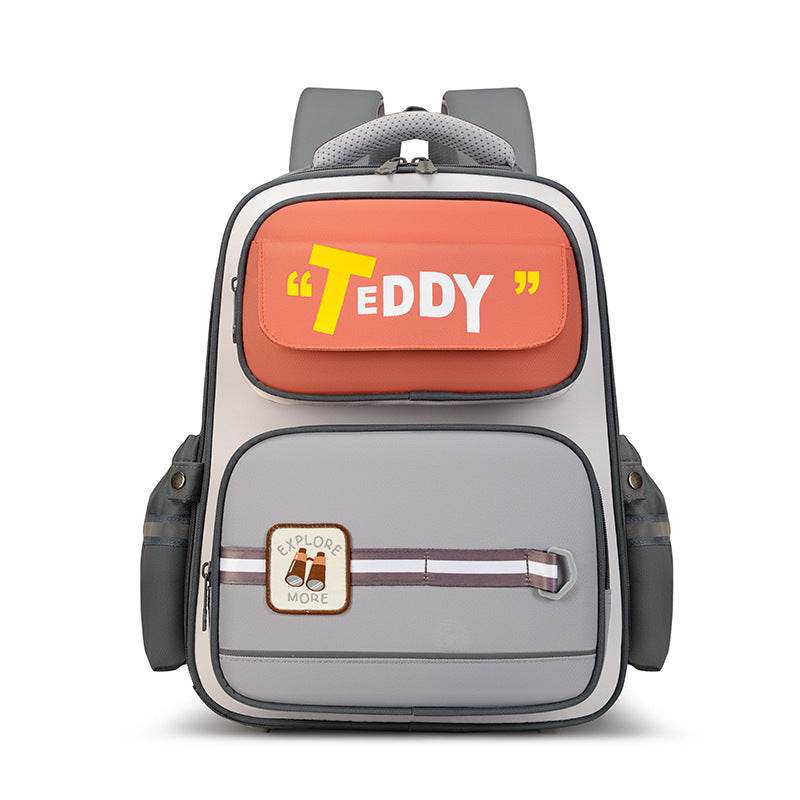 Children's Cartoon Letters British Style Schoolbag - www.Shopthatapp.com