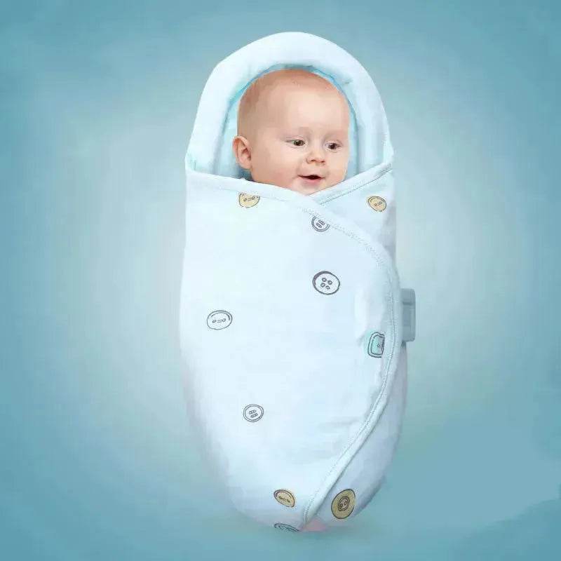 Newborn Baby Infant Swaddle Wrap Cotton sleeping bag - www.Shopthatapp.com