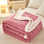 Blanket Double Thickened Warm Coral Fleece Sofa Winter Blanket - www.Shopthatapp.com