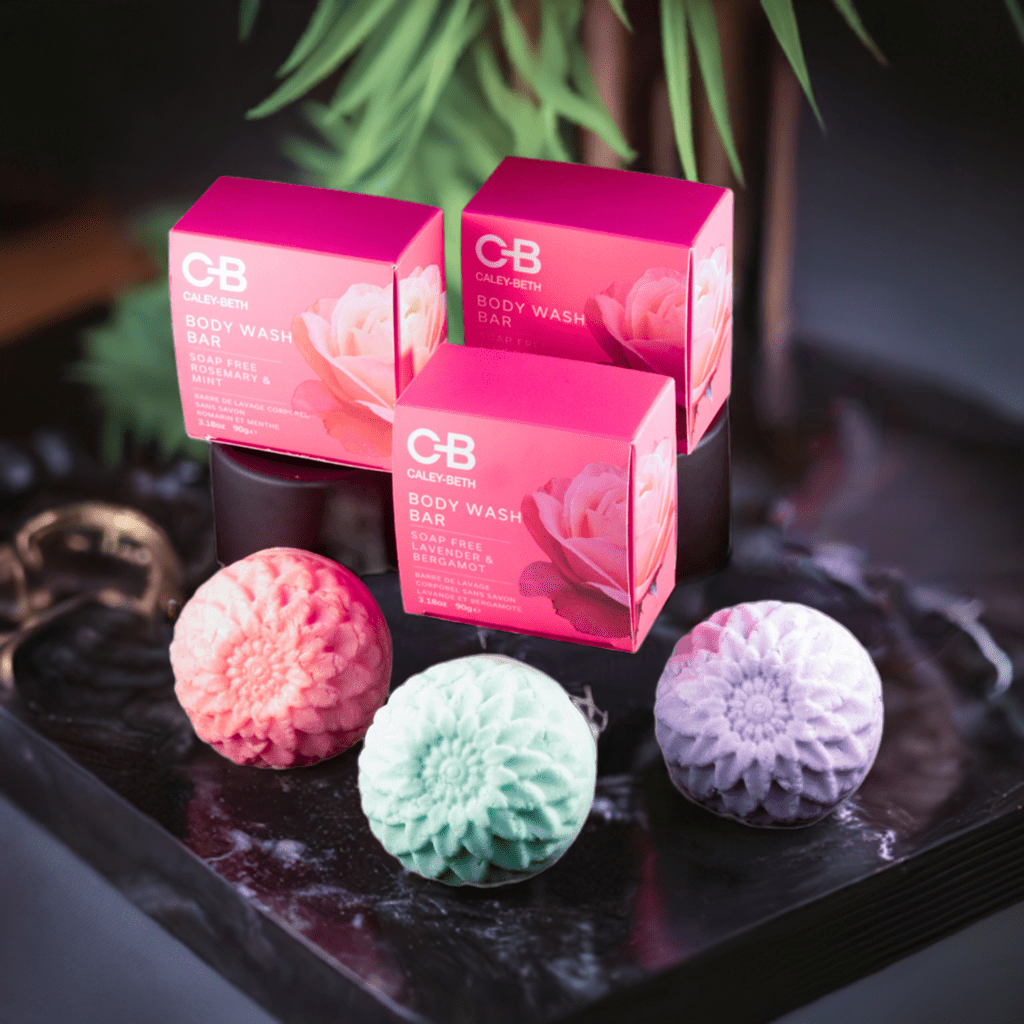 Lot de barres de gel douche sans savon