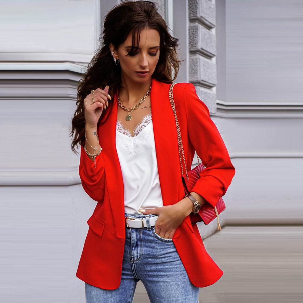 Elegant Blazer For Women Loose Blazer Jackets - www.Shopthatapp.com