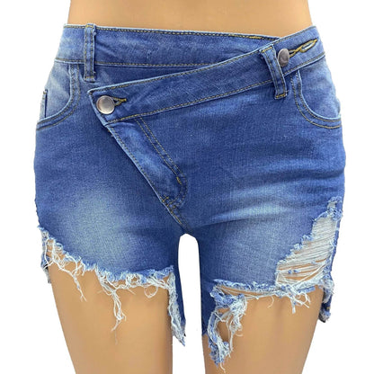 Fashion Personality Denim Shorts For Women - www.Shopthatapp.com