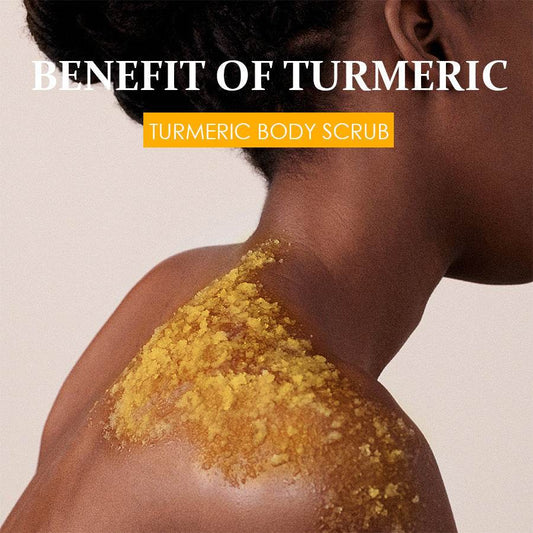 Skin Brightening and Exfoliating Turmeric Vitamin C Body Scrub - www.Shopthatapp.com