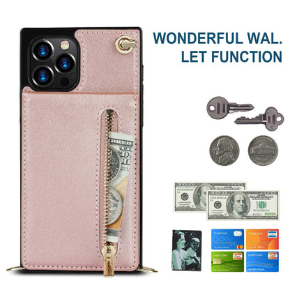 Samsung leather Crossbody Phone Case Card Holder Wallet leather case - www.Shopthatapp.com