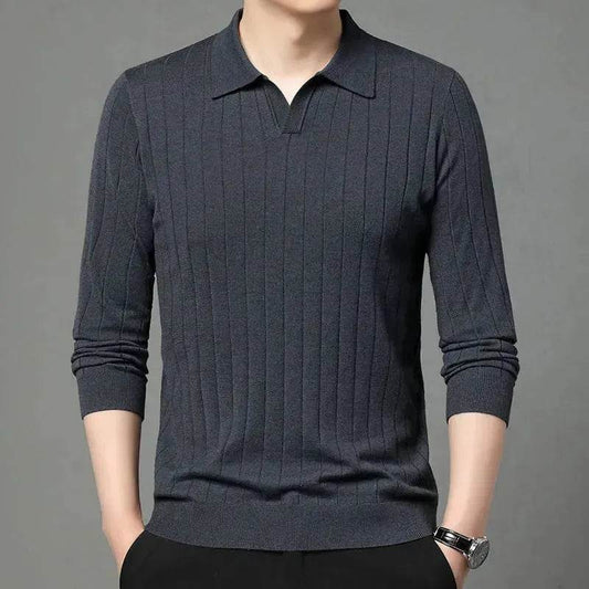 Autumn All-matching Slim fit Pullover Sweater For Men - www.Shopthatapp.com