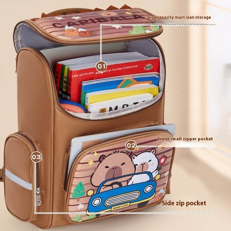 Capabala Kids Schoolbag – Large Capacity & Cute Design - www.Shopthatapp.com