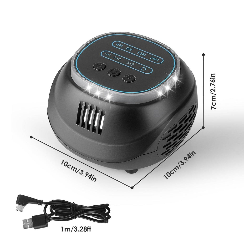 1Pc Ultrasonic Rodent Chaser Rat Repellent Pest Driver Mouse Control Squirrel Repeller With 4 Modes 4-65KHz Strobe Light 4 Timer 1292sq.ft. Coverage For Rodent Mouse Rats Squirrels Bats - www.Shopthatapp.com