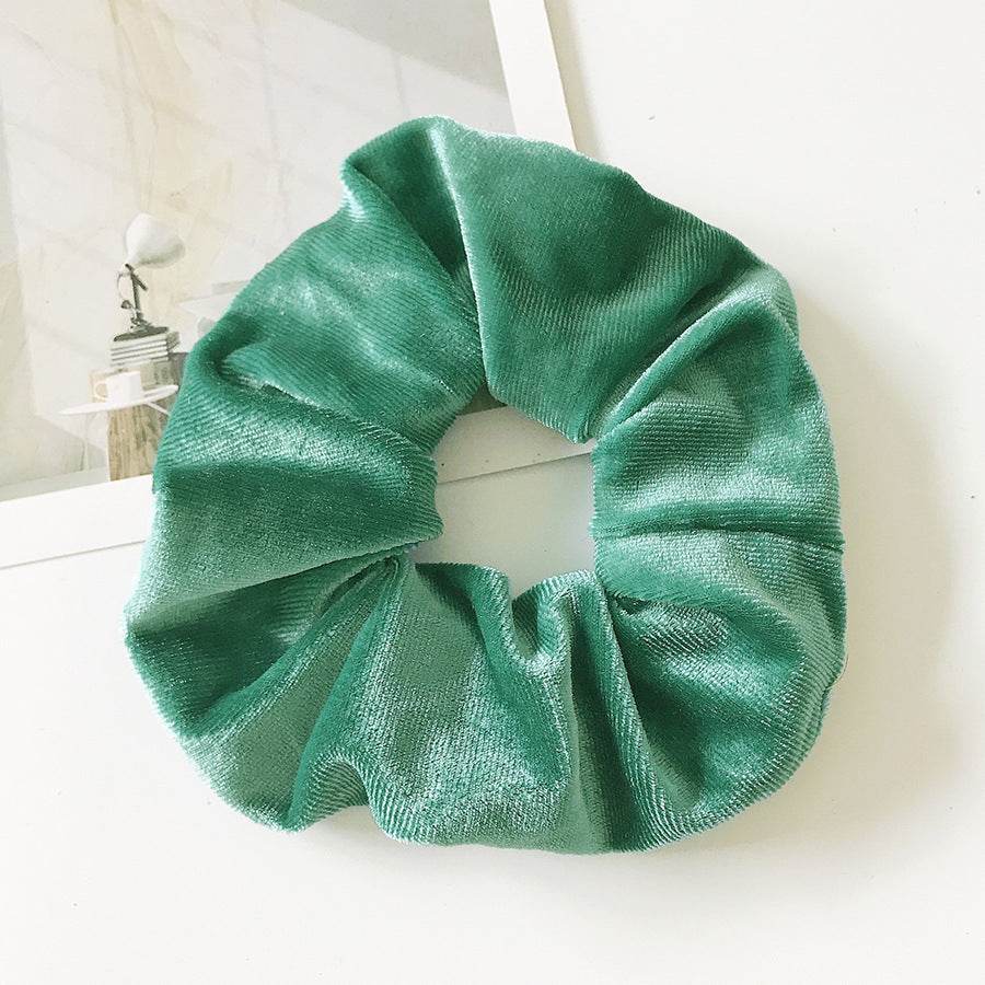 Fashion Velvet Scrunchies for Hair Ponytail Holder - www.Shopthatapp.com