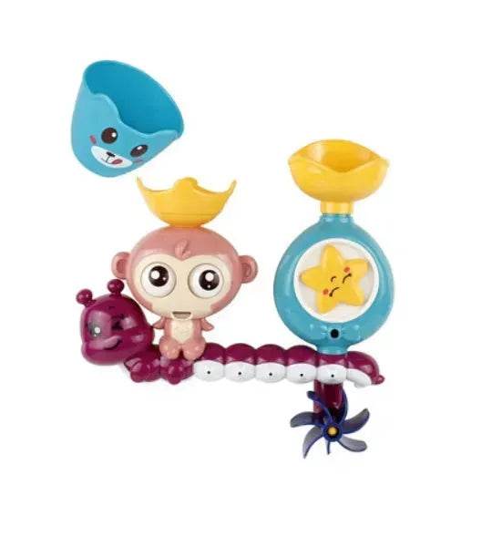 Bath toy duck waterwheel - www.Shopthatapp.com