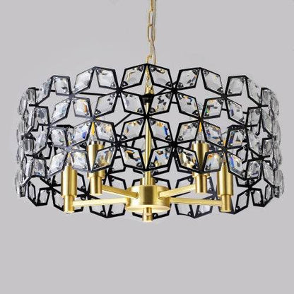 Modern Crystal Chandelier, Suitable For Living Room Round Crystal Lamp Luxury Home Decoration Lamps - www.Shopthatapp.com