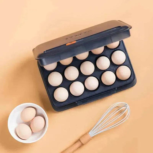 Egg Carton Refrigerator Fresh-keeping Storage Box Household Kitchen Rack Support - www.Shopthatapp.com