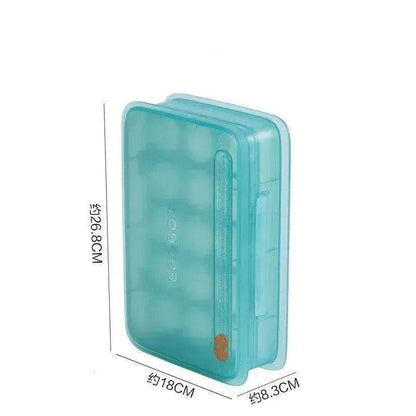 Egg Carton Refrigerator Fresh-keeping Storage Box Household Kitchen Rack Support - www.Shopthatapp.com