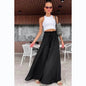 Elastic Waist Fashion Casual Wide-leg Pants For Women - www.Shopthatapp.com