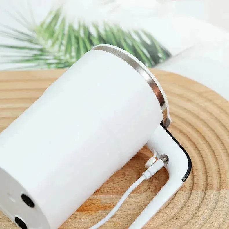 Electric Coffee Mug USB Rechargeable Automatic Magnetic Cup IP67 Waterproof Food-Safe Stainless Steel For Juice Tea Milksha Kitchen Gadgets - www.Shopthatapp.com