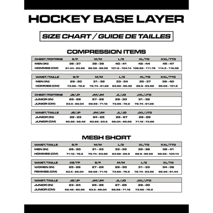 Elite Hockey Fitted T-Shirt SR - Chandail de sous-vêtement hockey manches courtes - adulte - www.Shopthatapp.com