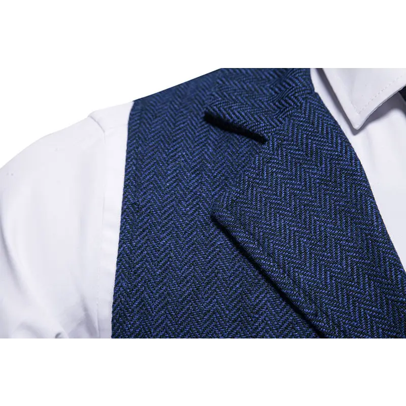 European Single Breasted Retro Vest Men - www.Shopthatapp.com